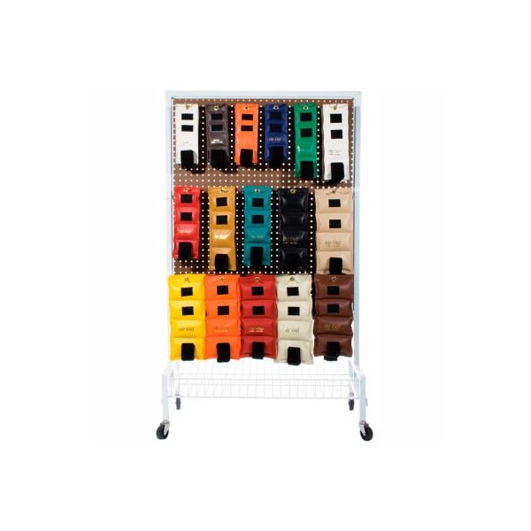 Cuff Deluxe Wrist and Ankle Weight W/ Mobile Rack, 32 Piece Set